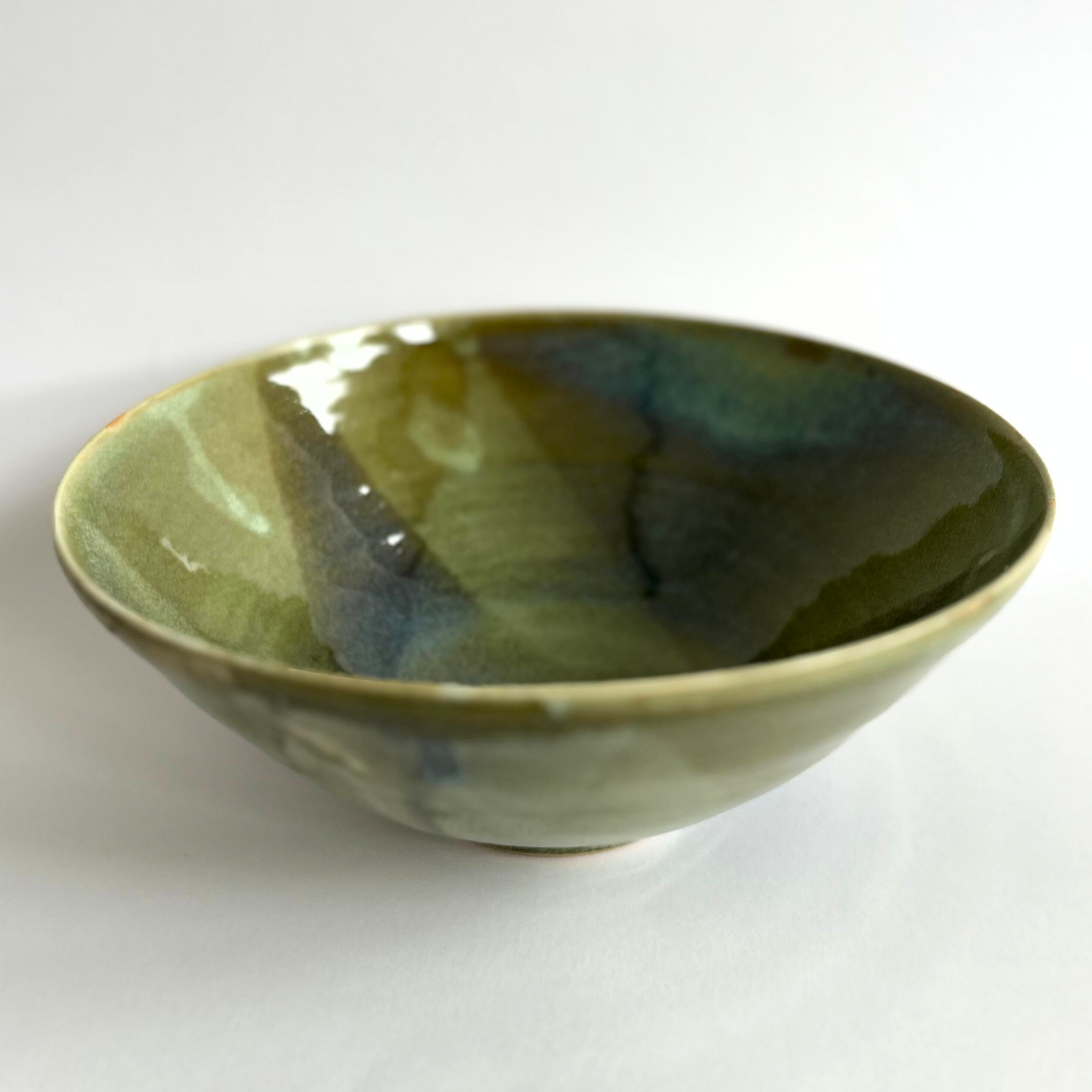 Meadow green large bowl